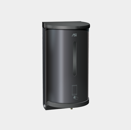 0362-41 Automatic Liquid Soap / Gel / Hand Sanitizer Dispenser – 30 OZ. – Matte Black – Surface or Stand Mounted