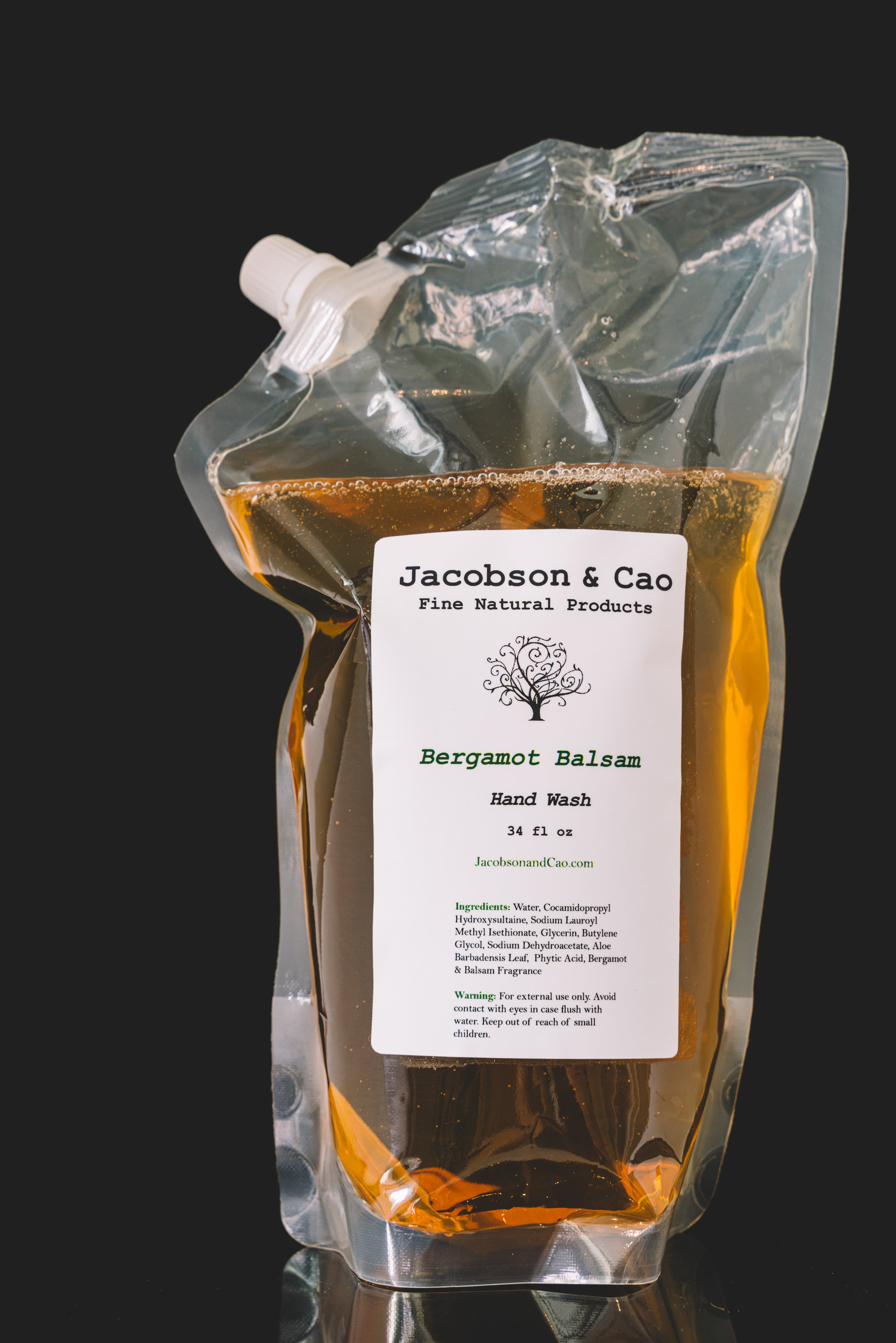 Bergamot Balsam Hand Wash Refill <p> 34 fl oz </p>